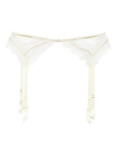 lace inset garter belt by KIKI DE MONTPARNASSE