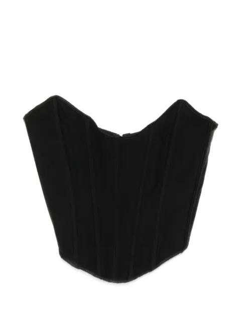 tuxedo corset by KIKI DE MONTPARNASSE