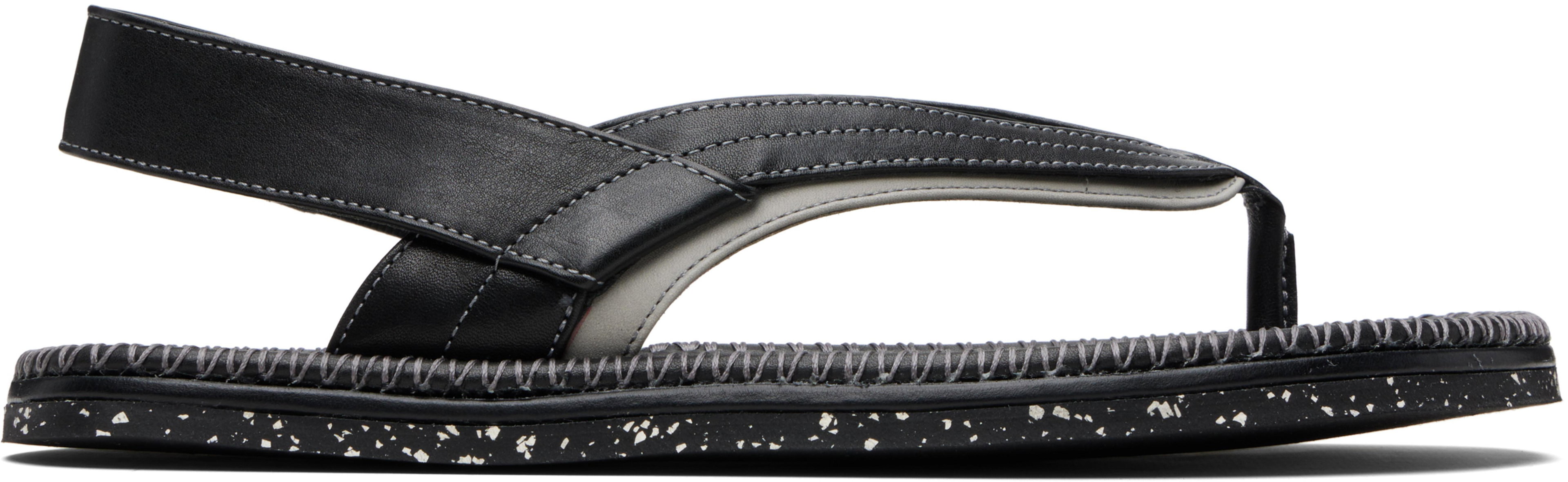 Black Andras Sandals by KIKO KOSTADINOV