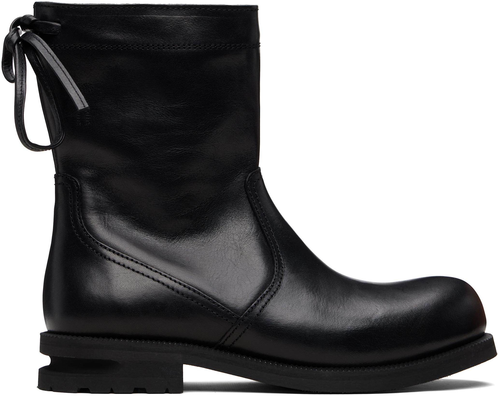 Black Farkas Boots by KIKO KOSTADINOV