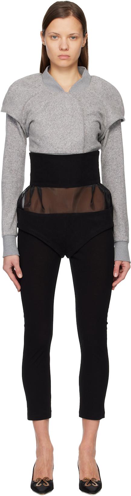 Black Lauterbach Shorts by KIKO KOSTADINOV