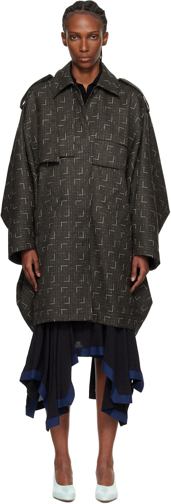 Brown Statsinger Coat by KIKO KOSTADINOV