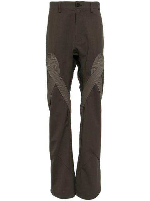 Deultum straight-leg trousers by KIKO KOSTADINOV