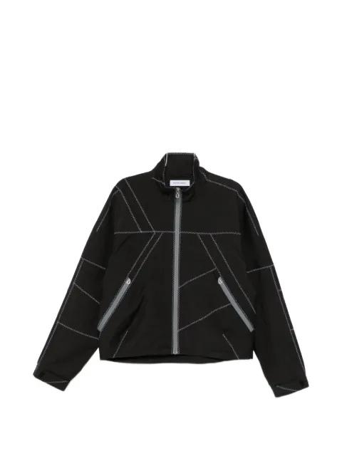 Fosco zigzag-stitching zip-fastening jacket by KIKO KOSTADINOV
