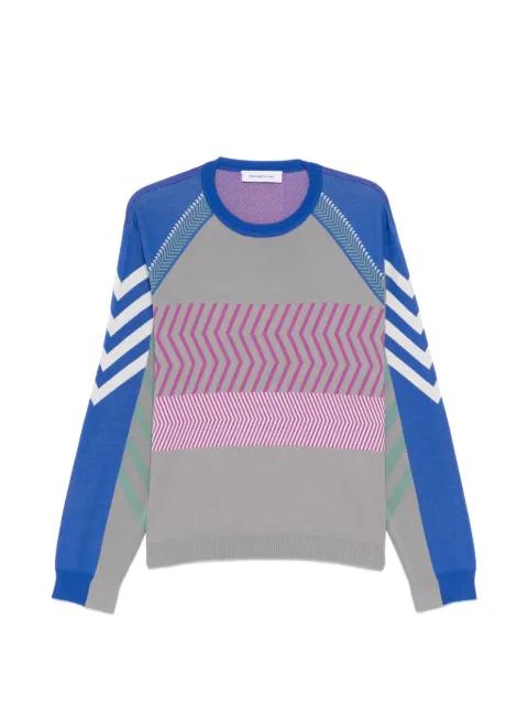 Gizi panelled sweater by KIKO KOSTADINOV