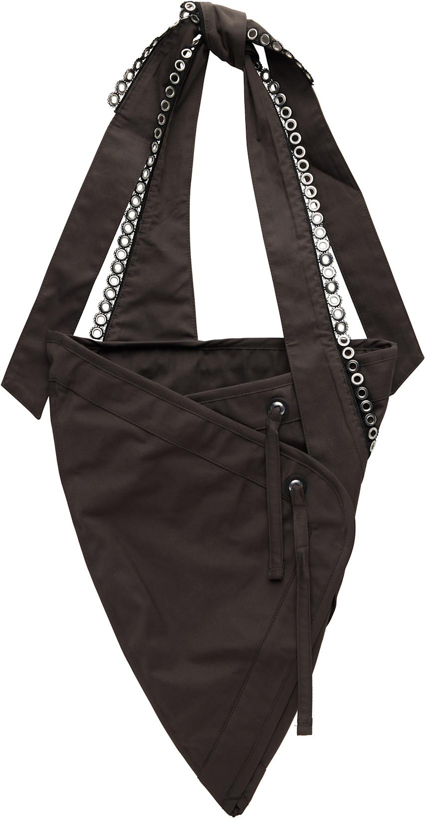 Gray Kest Pouch Bag by KIKO KOSTADINOV