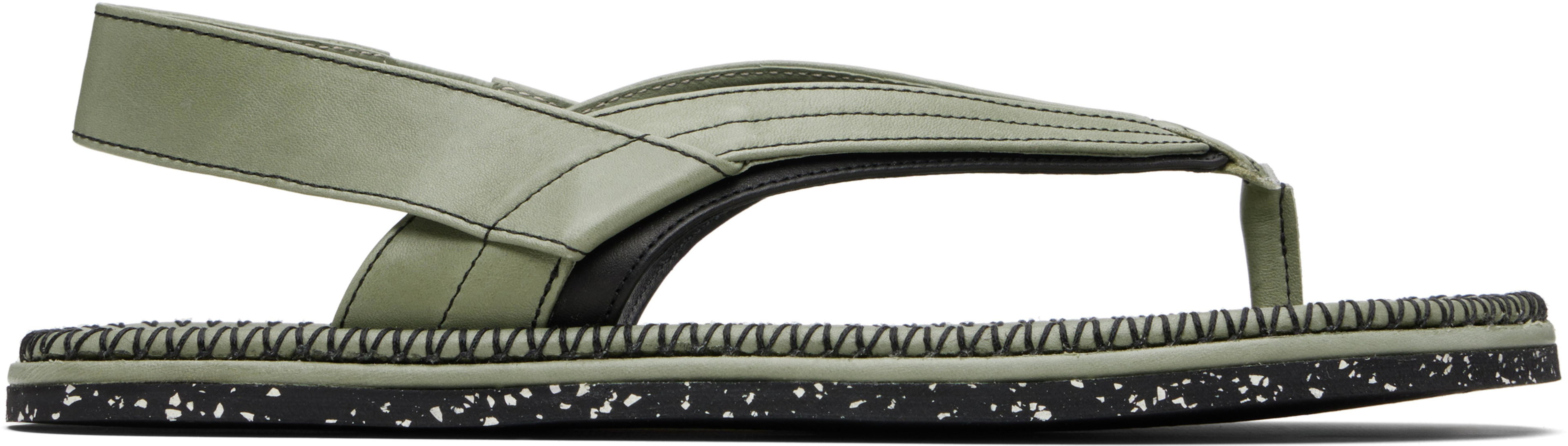 Green Andras Sandals by KIKO KOSTADINOV