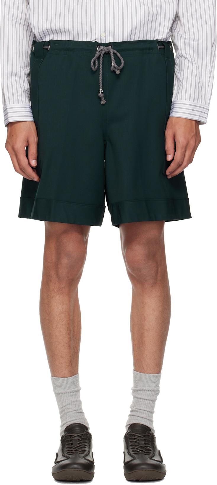Green Kyan Shorts by KIKO KOSTADINOV