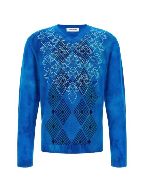 Hatha V-neck sweater by KIKO KOSTADINOV