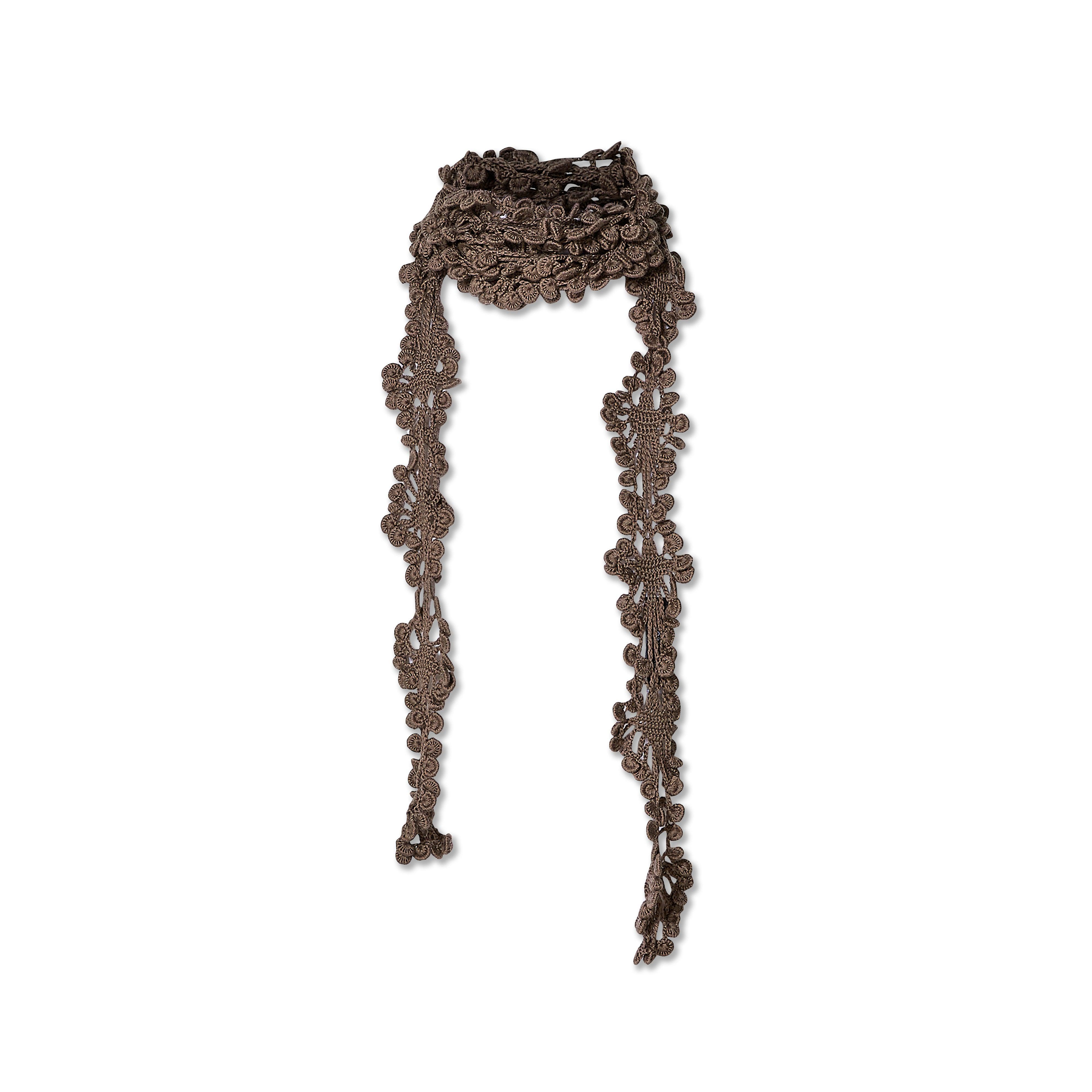 Kiko Kostadinov Cruma Crochet Scarf (Cobble) by KIKO KOSTADINOV