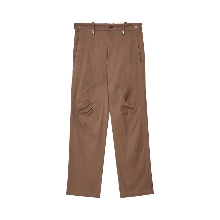 Kiko Kostadinov Itten Darted Trouser 'Lion Brown/Teal' by KIKO