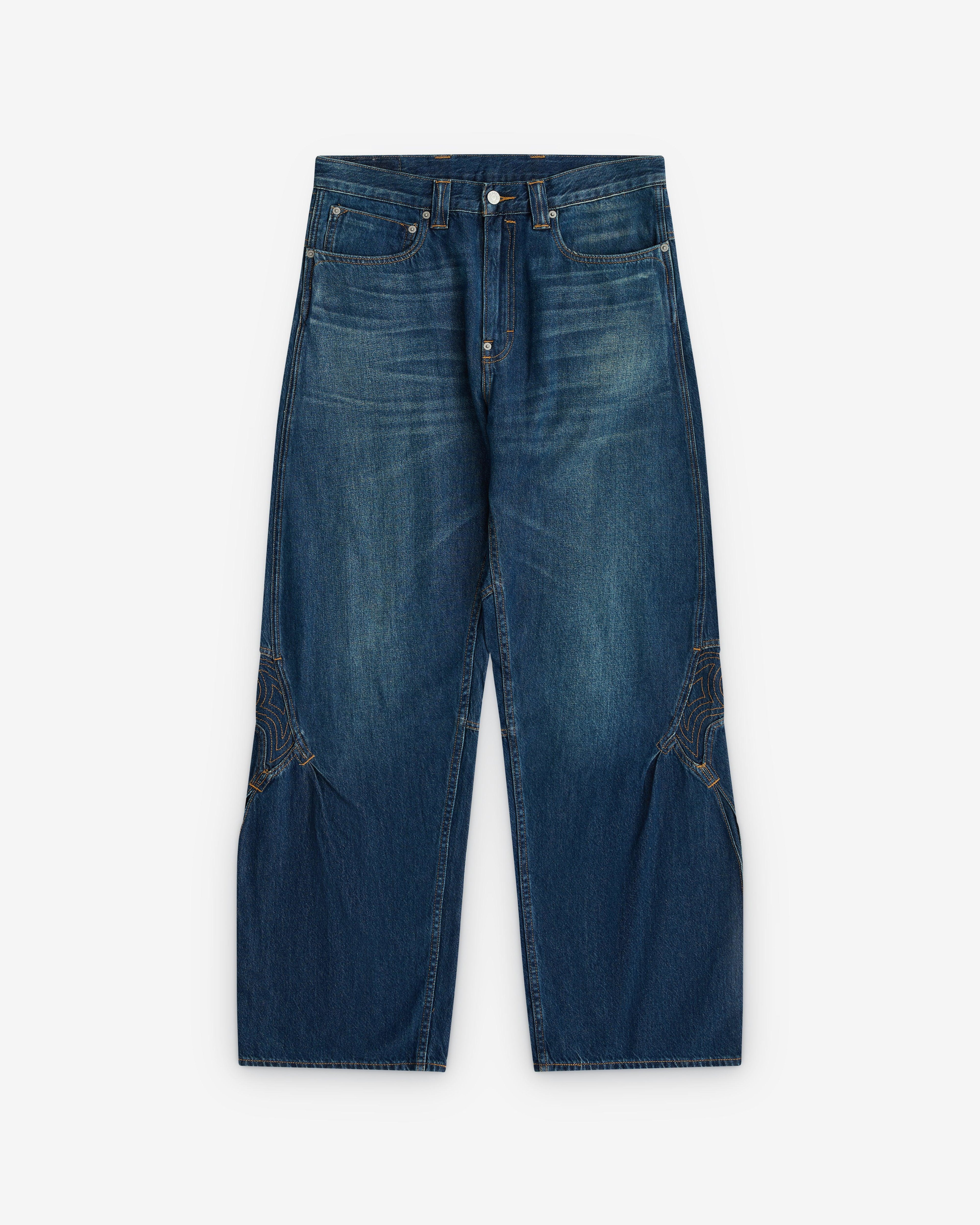Kiko Kostadinov - Levi's Baggy Jean - (Mid Wash) by KIKO KOSTADINOV