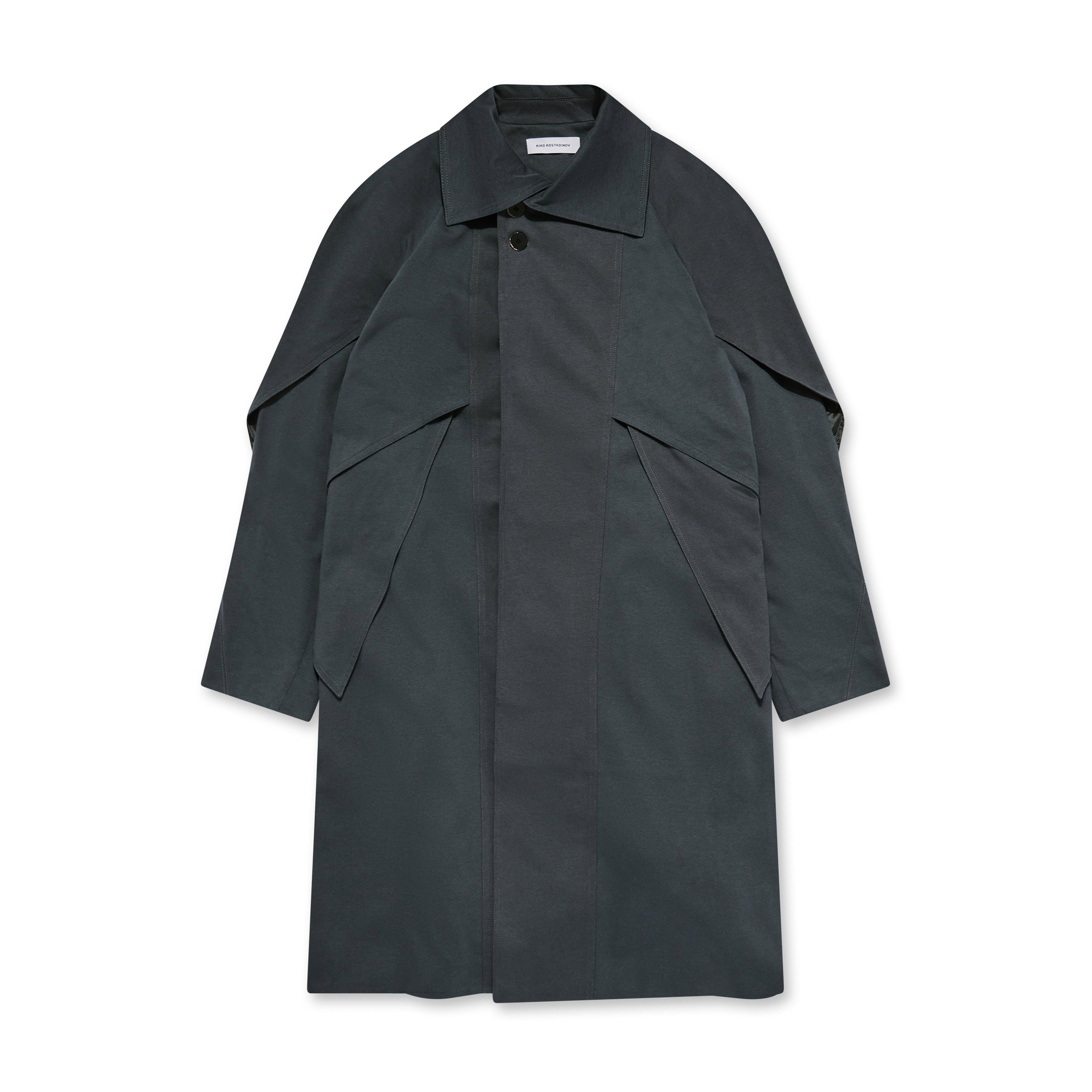 Kiko Kostadinov - Men'S Ovid Coat - (Dimgrey) by KIKO KOSTADINOV