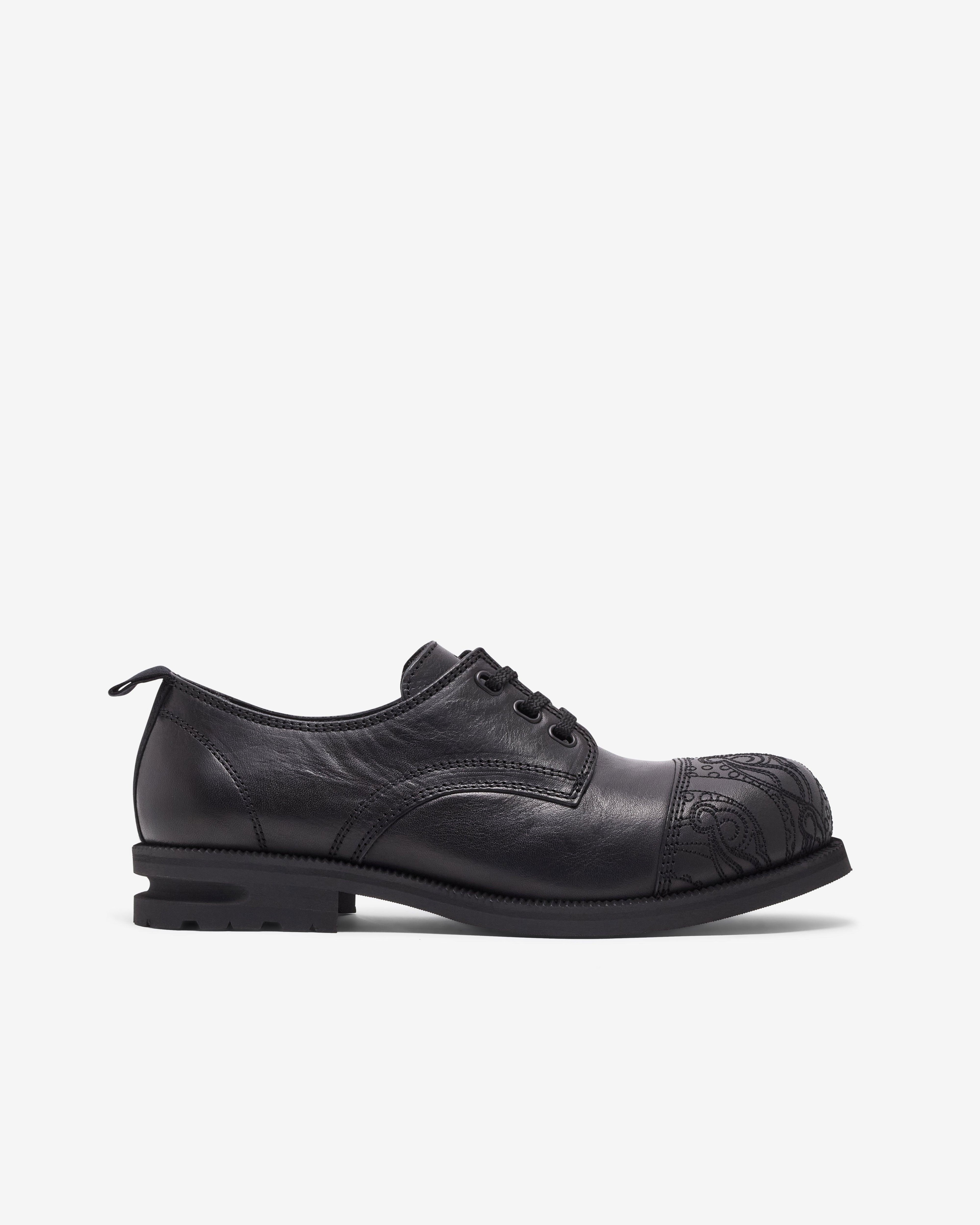 Kiko Kostadinov - Men's Atro Lace Ups - (Soot Black) by KIKO KOSTADINOV
