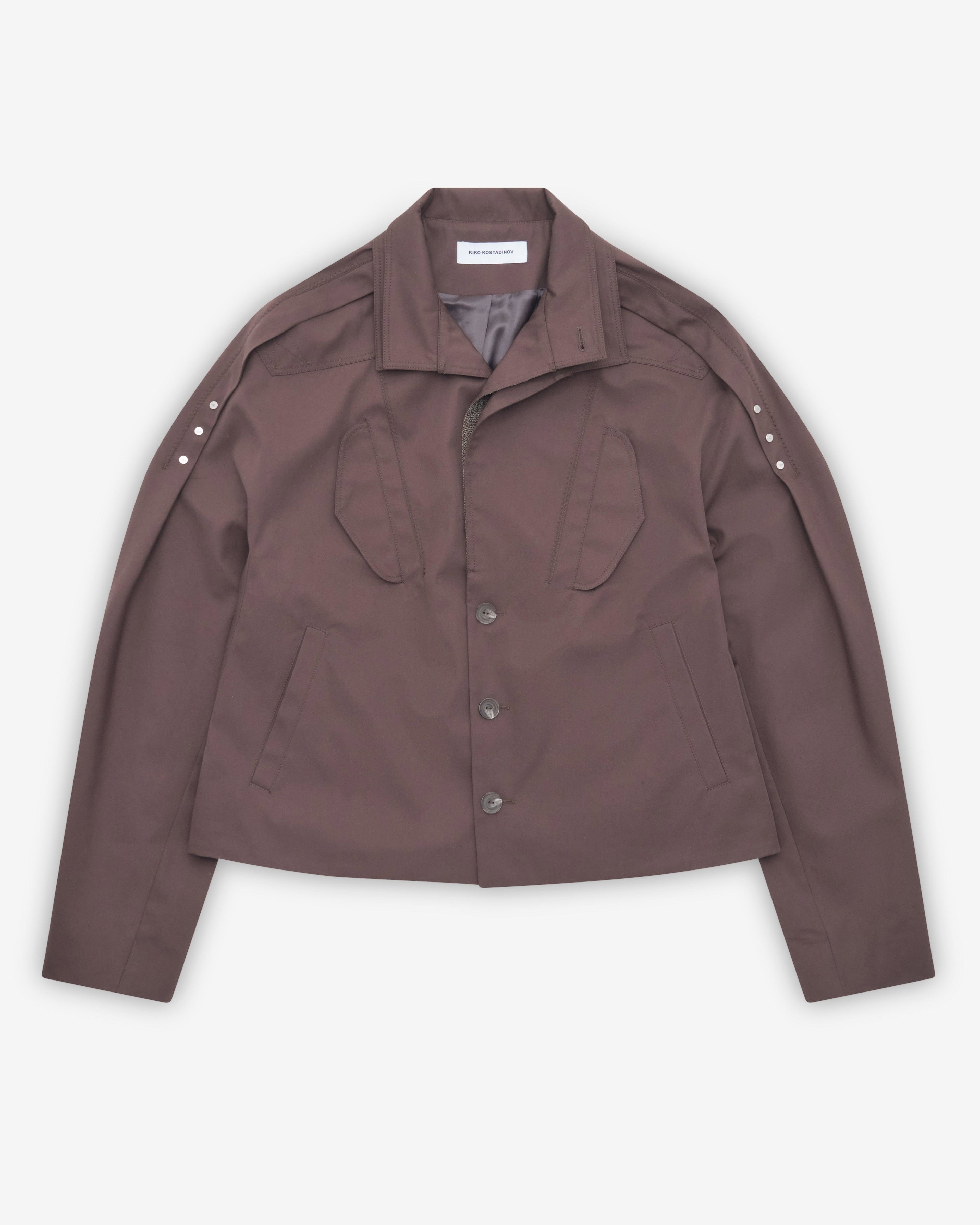 Kiko Kostadinov - Men's Egreta Jacket - (Palm) by KIKO KOSTADINOV