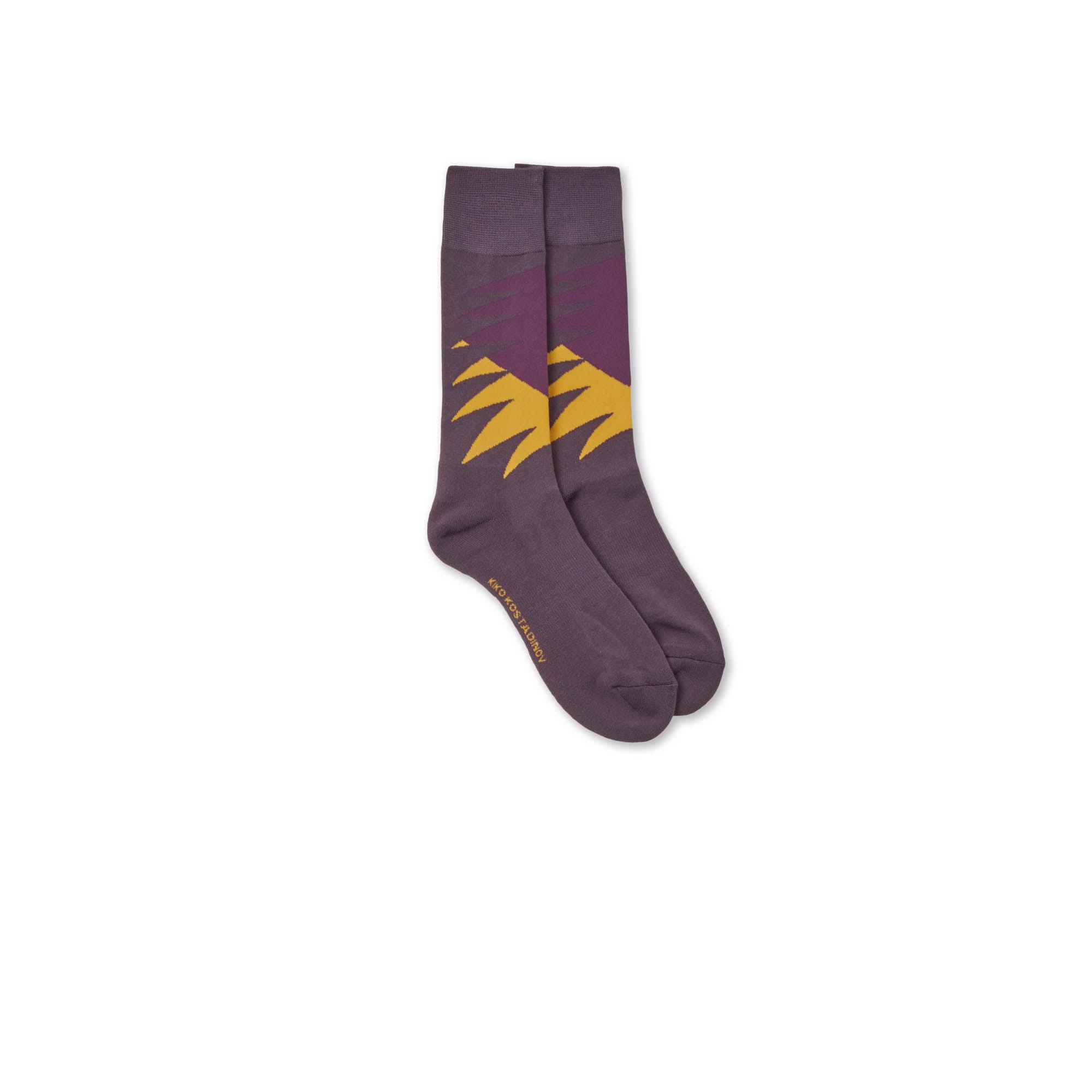 Kiko Kostadinov - Men's Futur Socks - (Purpura) by KIKO KOSTADINOV