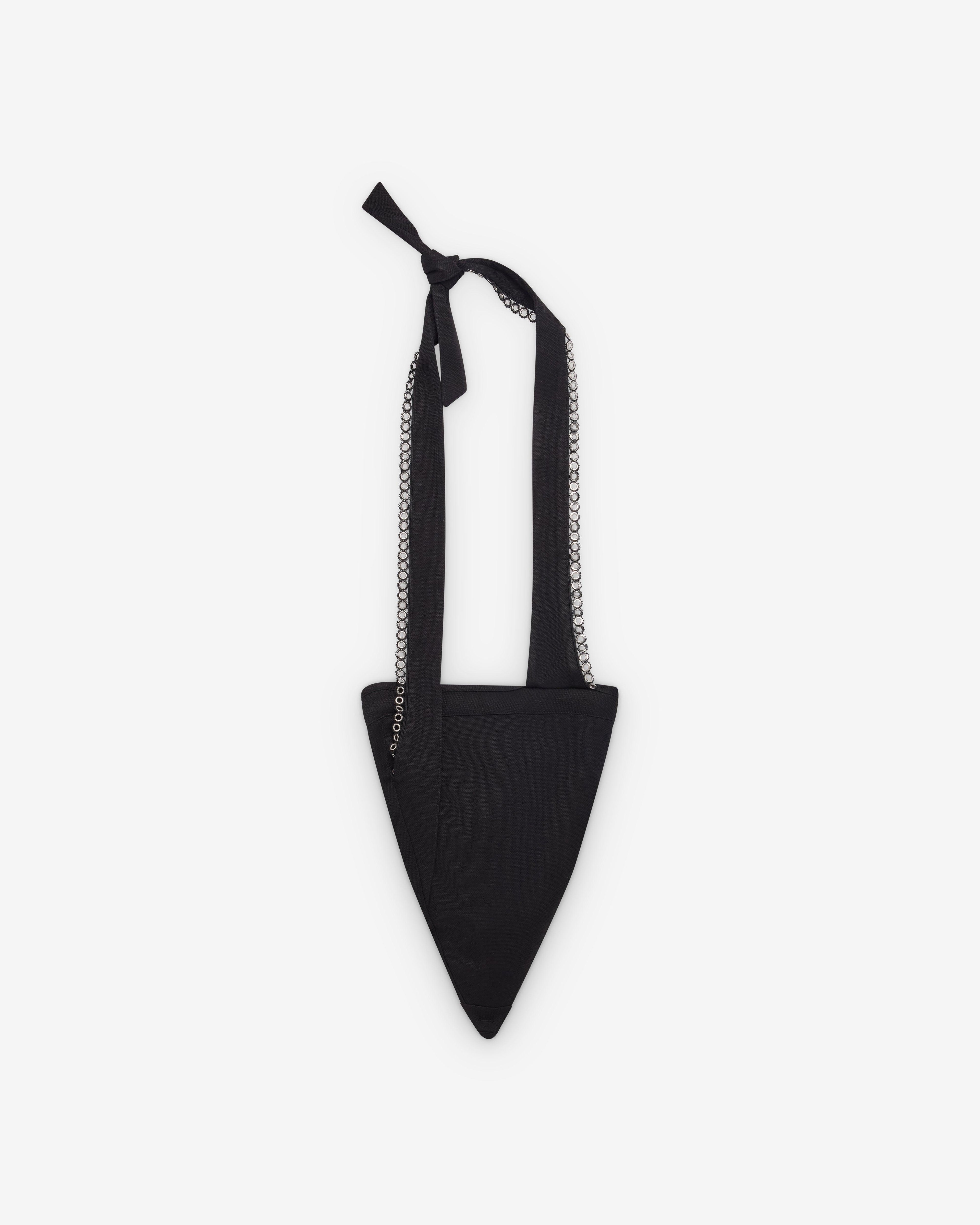 Kiko Kostadinov - Men's Kest Pouch Bag - (Space Black) by KIKO KOSTADINOV