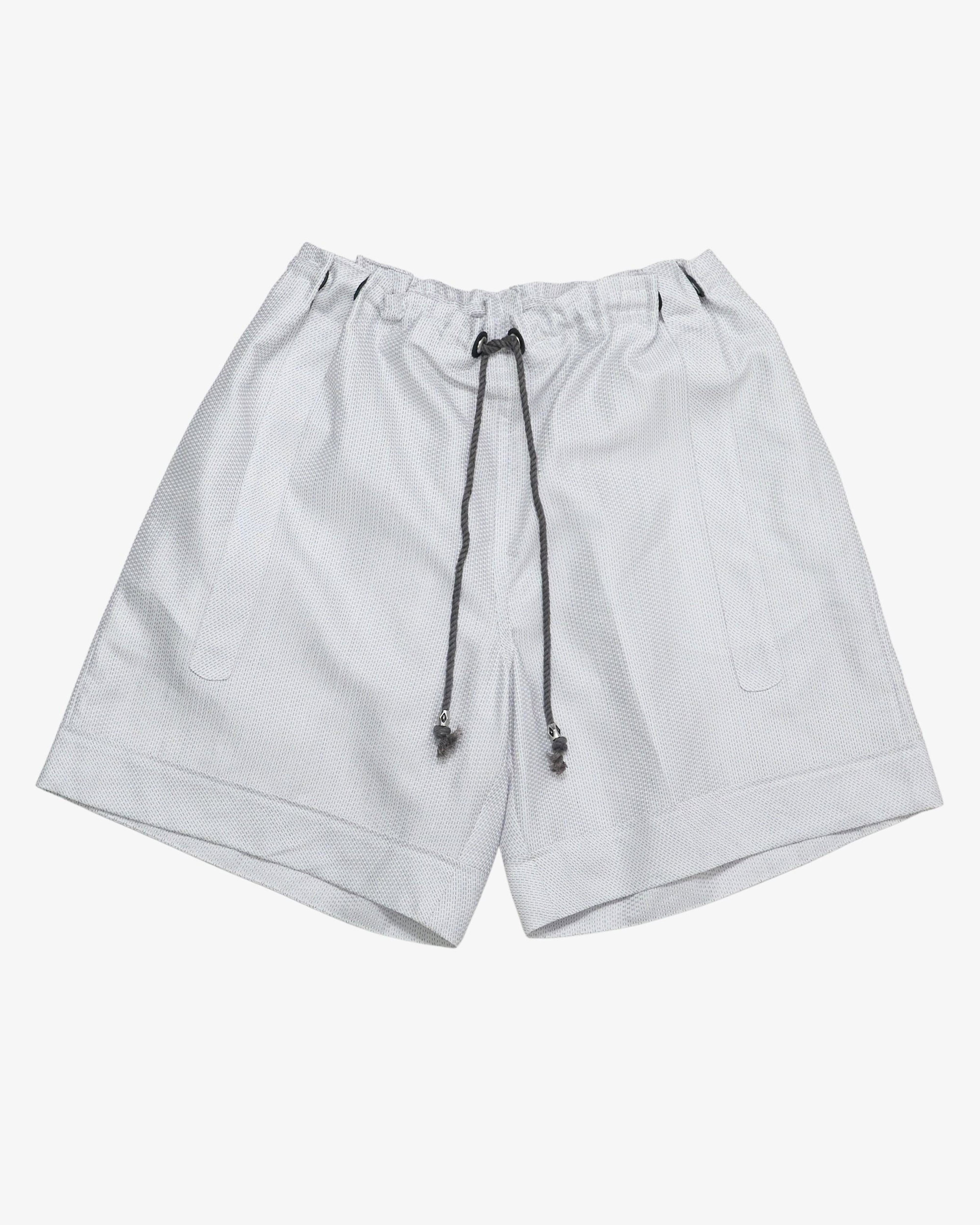 Kiko Kostadinov - Men's Kyan Shorts  - (Stripes) by KIKO KOSTADINOV