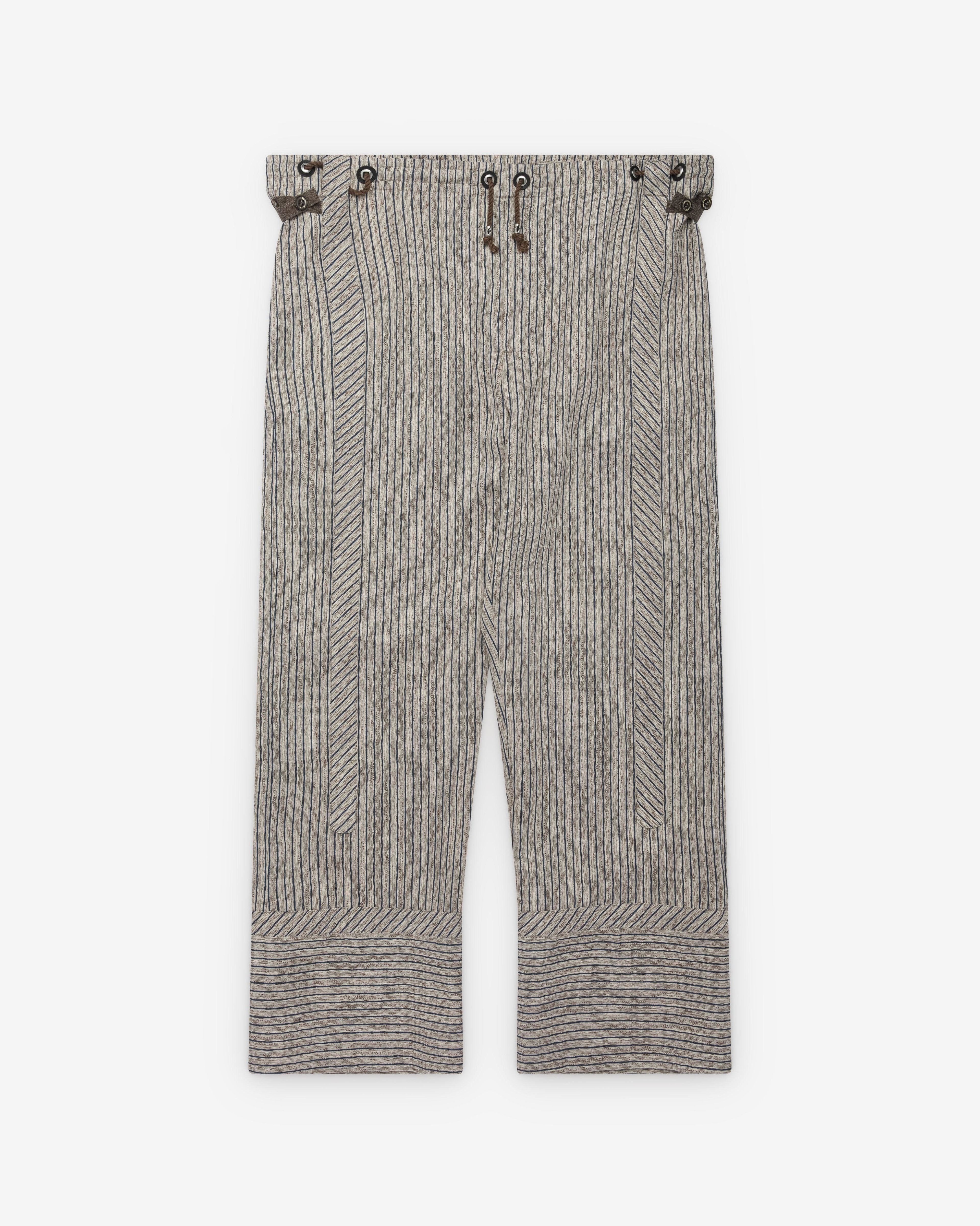 Kiko Kostadinov - Men's Kyan Trouser - (Tan/Black) by KIKO KOSTADINOV
