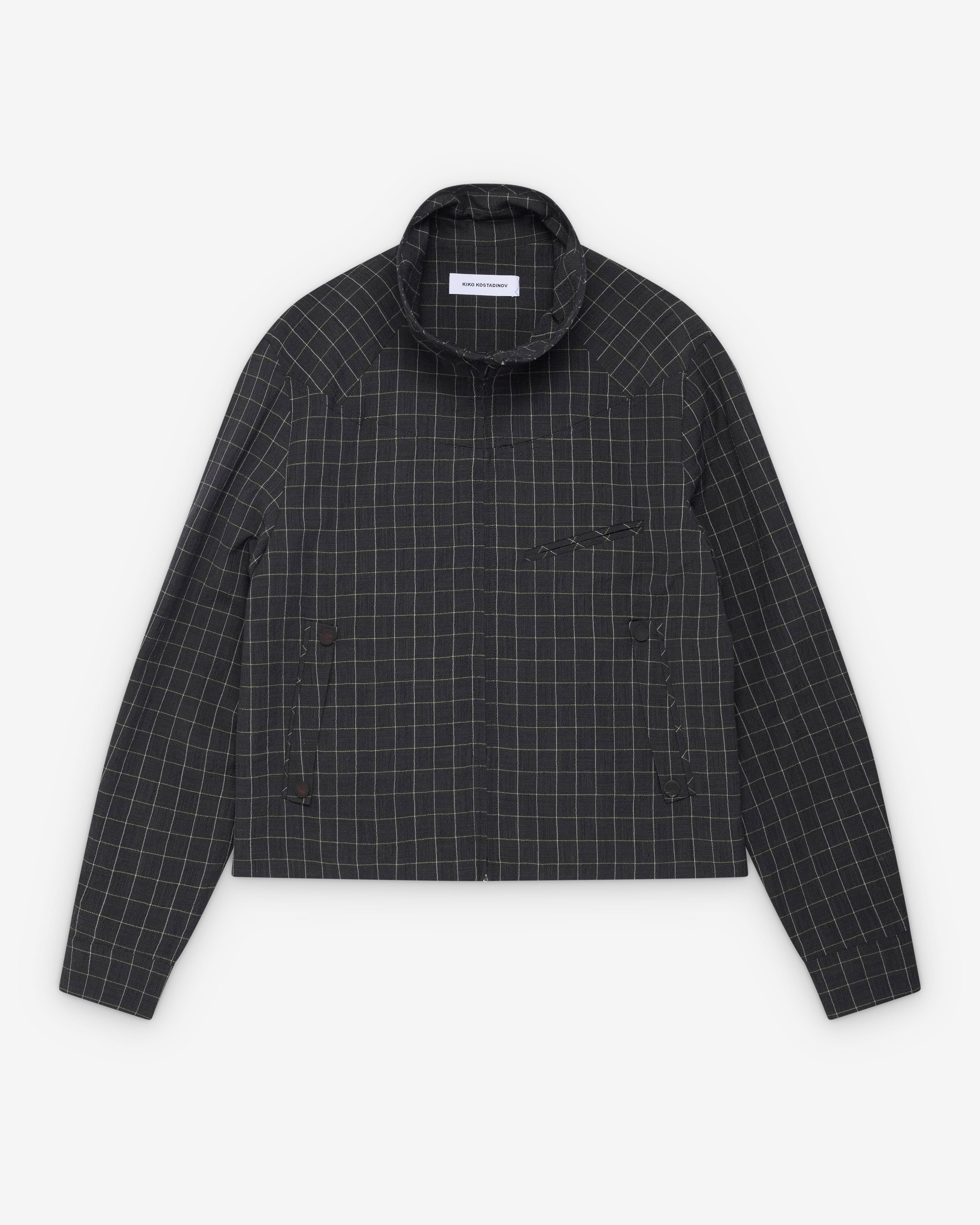 Kiko Kostadinov  - Men's Noro Blouson - (Dim Grey) by KIKO KOSTADINOV