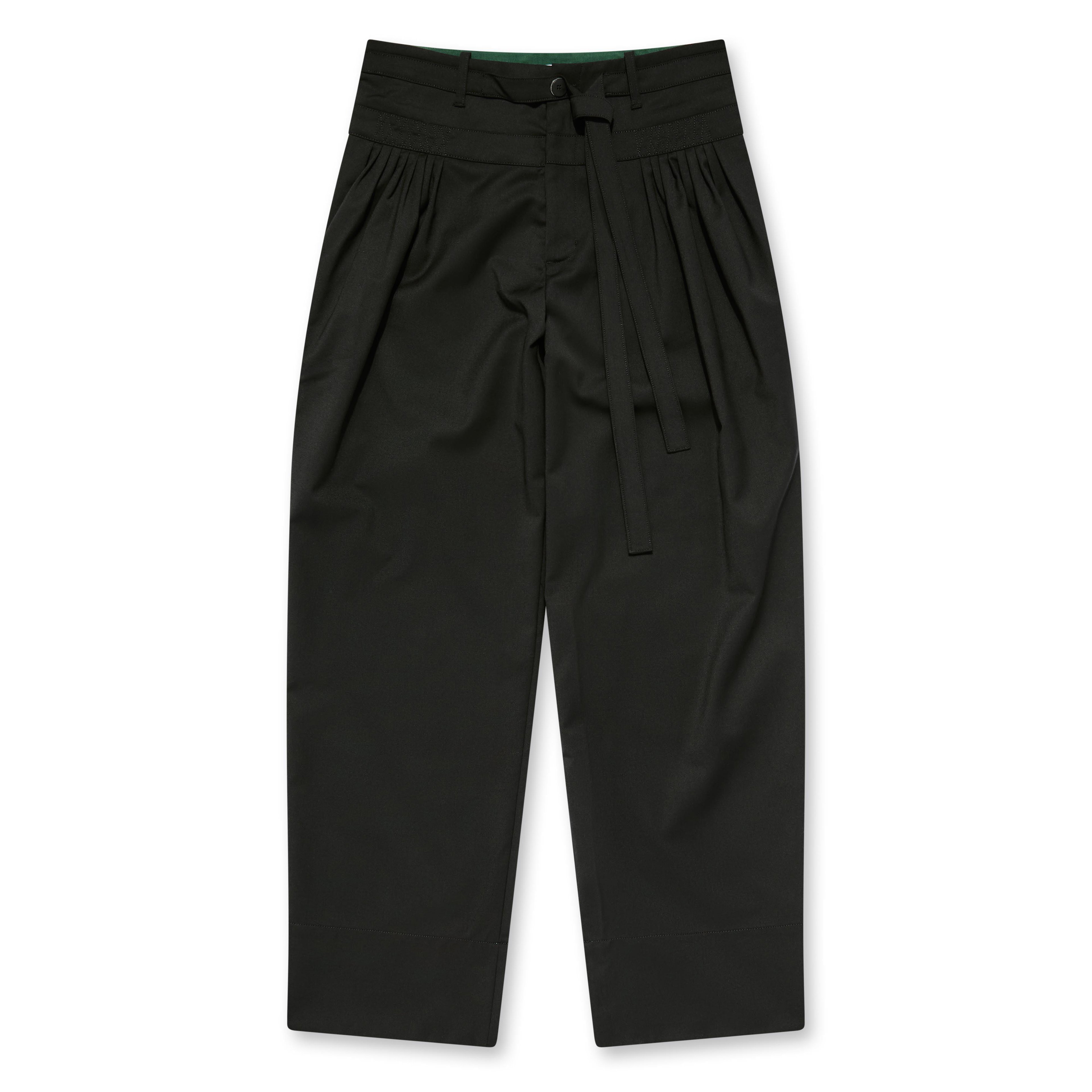 Kiko Kostadinov - Men's Solon Trouser - (Jet Black) by KIKO KOSTADINOV