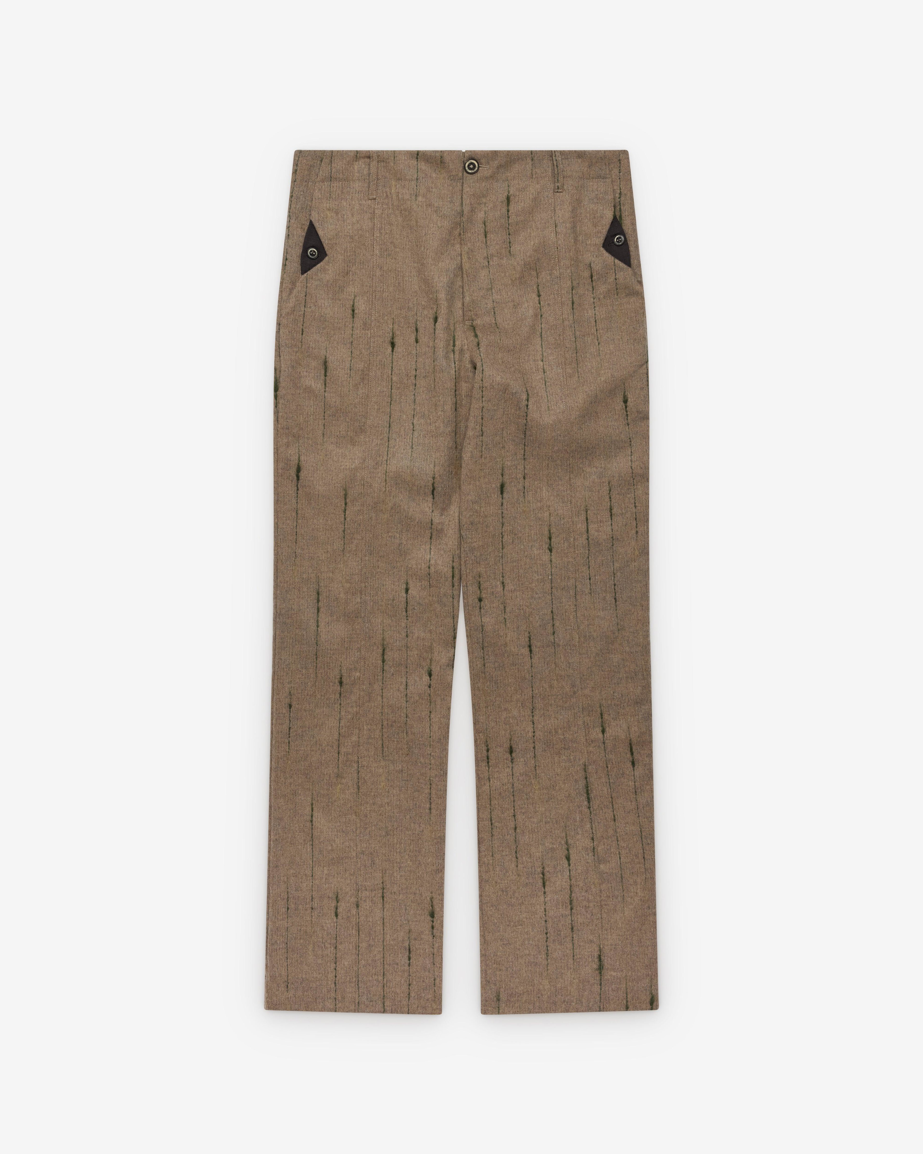 Kiko Kostadinov - Men's Veca Uniform Trouser - (Moor Brown) by KIKO KOSTADINOV