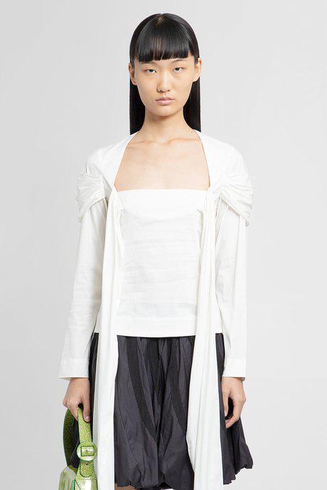 Kiko Kostadinov Women'S Snow White Ribbon Bodice Top by KIKO KOSTADINOV