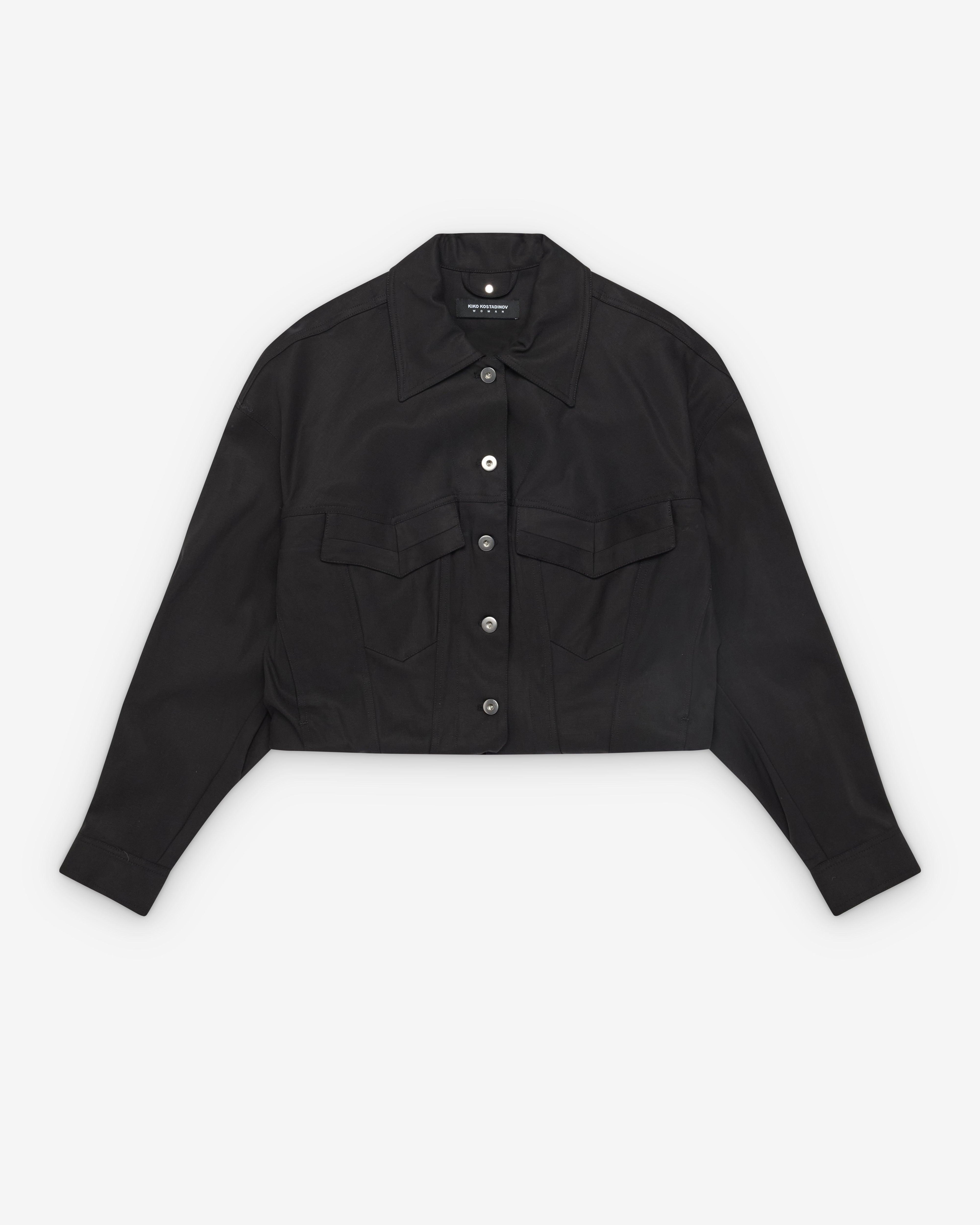 Kiko Kostadinov - Women's Centennial Jacket - (Washed Anthracite) by KIKO KOSTADINOV