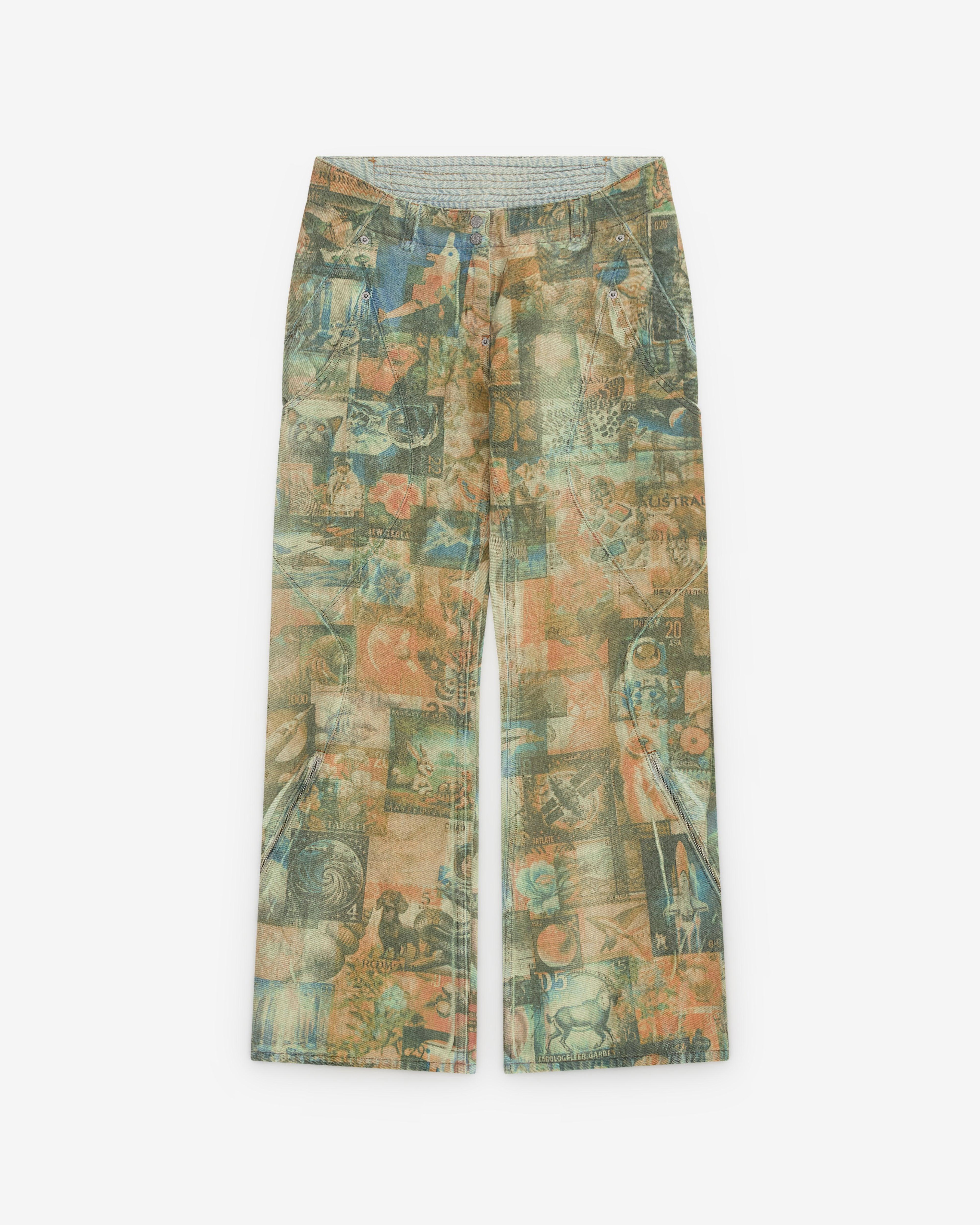Kiko Kostadinov - Women's Levi's Carina Flared Jean - (Post Print) by KIKO KOSTADINOV