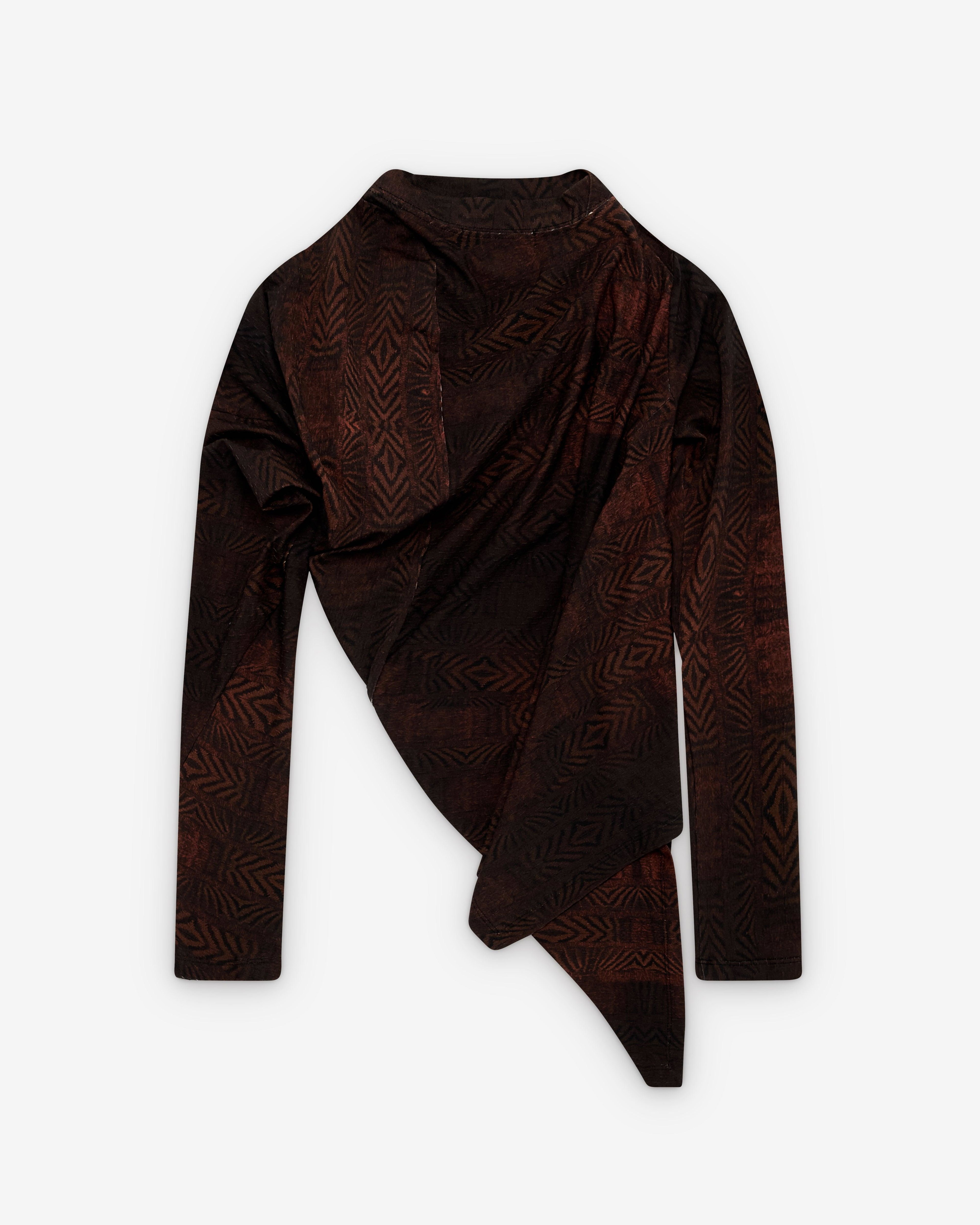 Kiko Kostadinov - Women's Simpson Top - (Feather) by KIKO KOSTADINOV