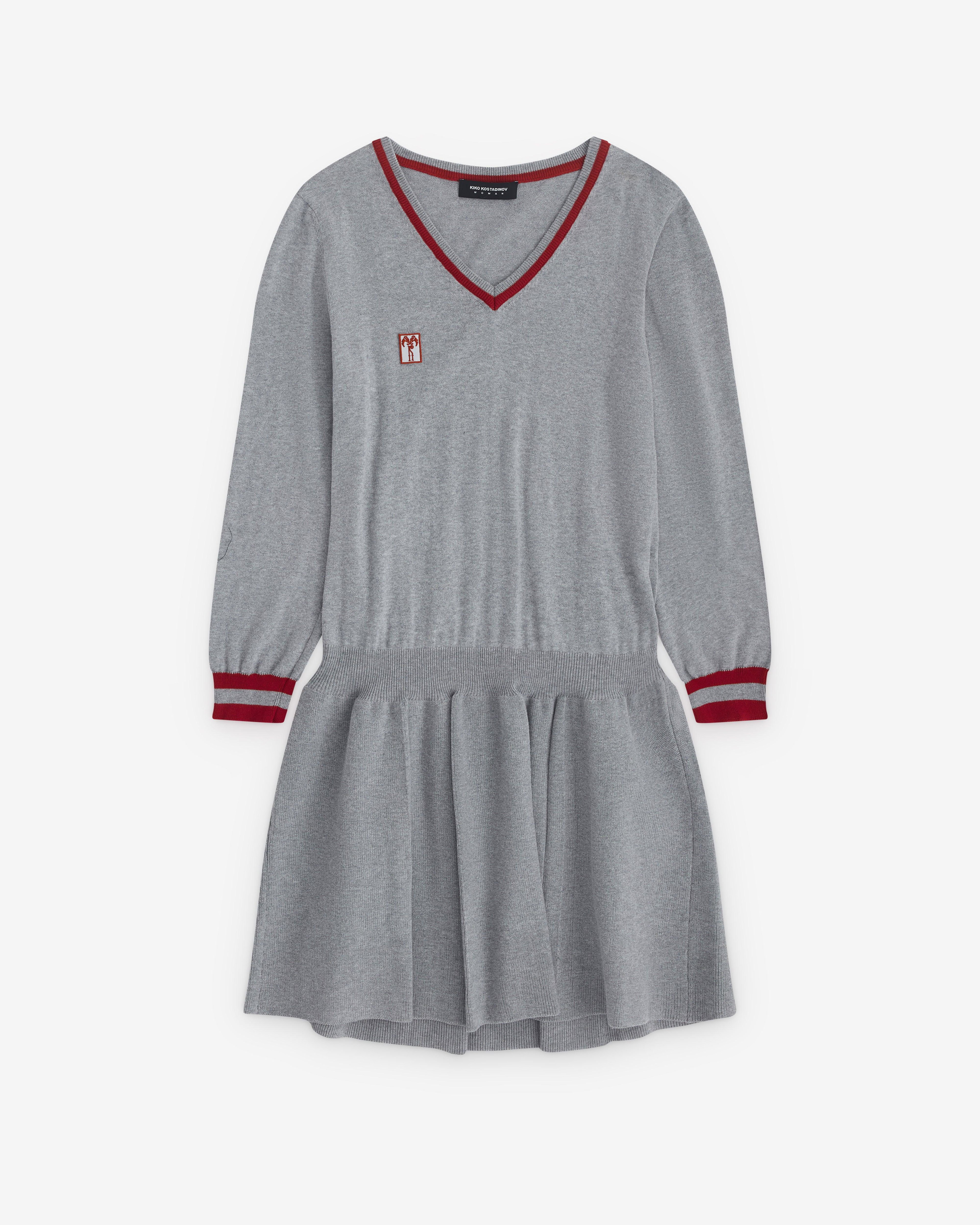 Kiko Kostadinov - Women’s Vivian Jumper Dress - (London Fog) by KIKO KOSTADINOV