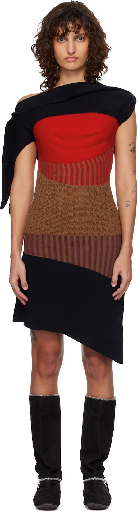 Multicolor Lemoyne Knitted Midi Dress by KIKO KOSTADINOV