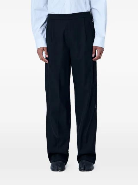 pleated side-button trousers by KIKO KOSTADINOV