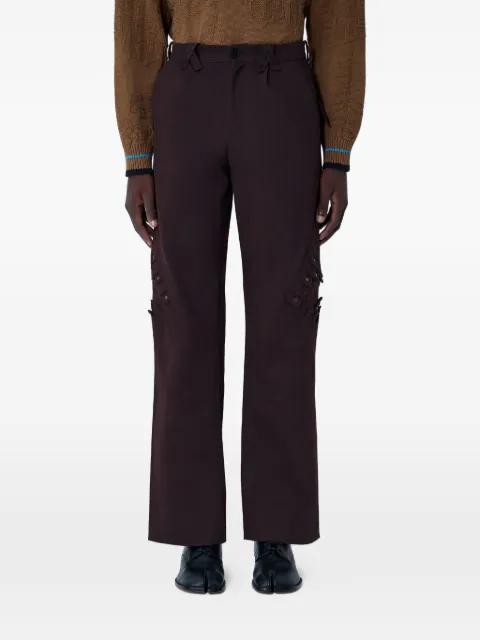 rivet leg trousers by KIKO KOSTADINOV