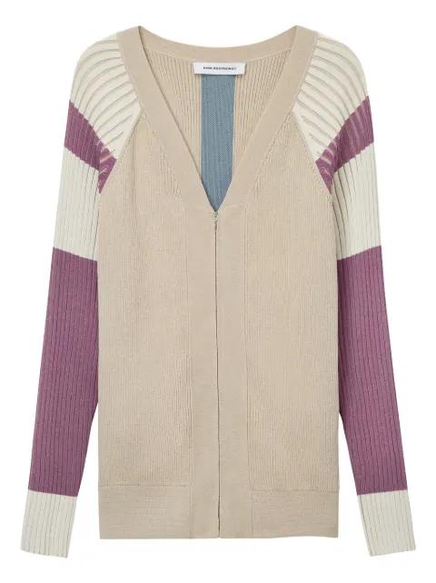 striped cardigan by KIKO KOSTADINOV