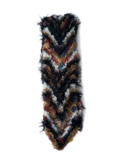 textured scarf by KIKO KOSTADINOV