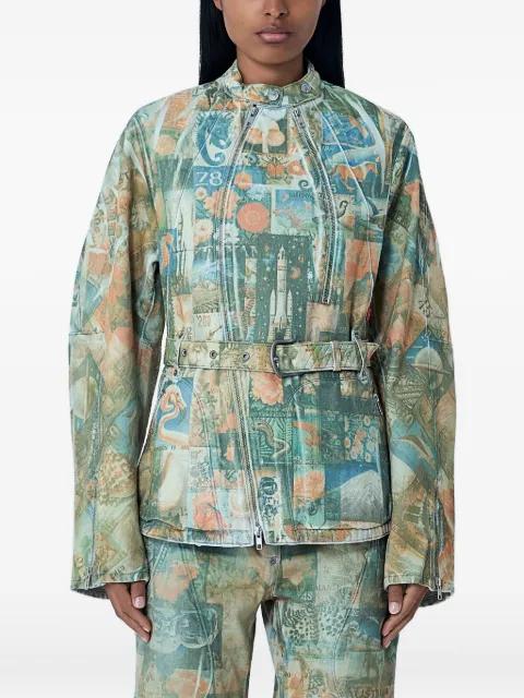 x Levi's Carina belt-detail jacket by KIKO KOSTADINOV