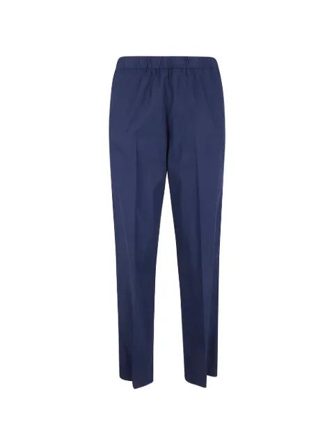 elasticated-waist pressed-crease trousers by KILTIE