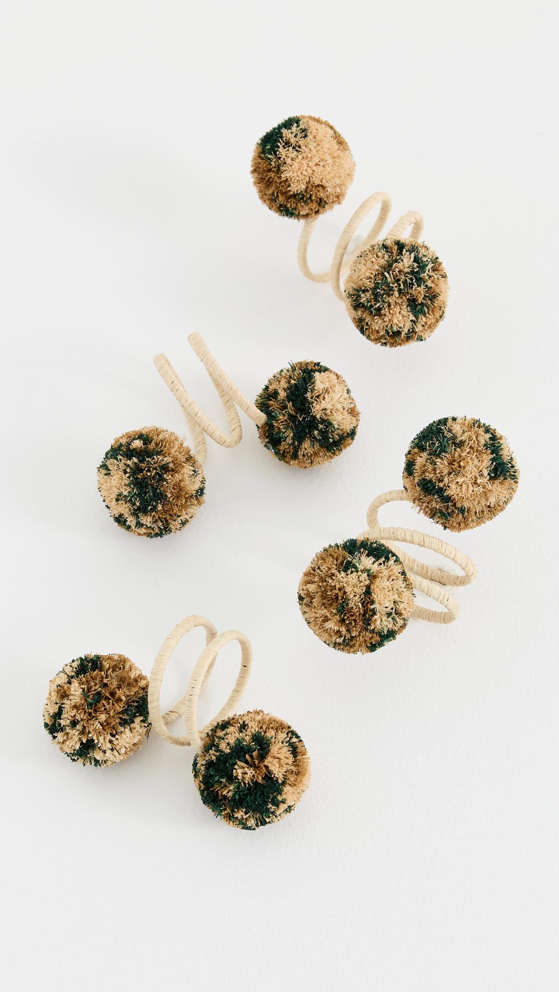 Casbah Napkin Rings Set of 4 by KIM SEYBERT