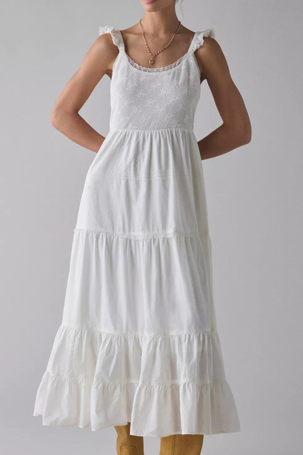 Kimchi Blue Callista Ruffle Maxi Dress by KIMCHI BLUE Kimchi Blue Callista Ruffle Maxi Dress by KIMCHI BLUE