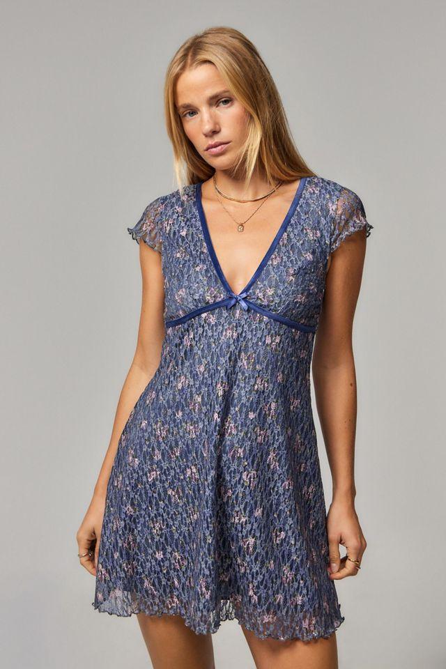 Kimchi Blue Madison Ditsy Mini Dress by KIMCHI BLUE