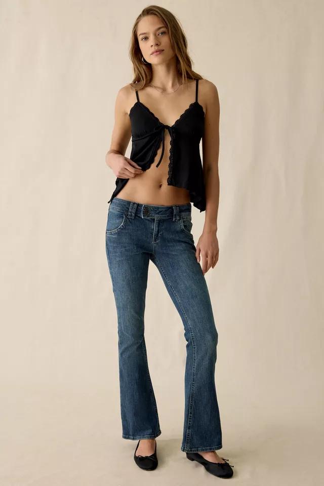 Kimchi Blue Rosie Pointelle Split-Front Flyaway Cami by KIMCHI BLUE