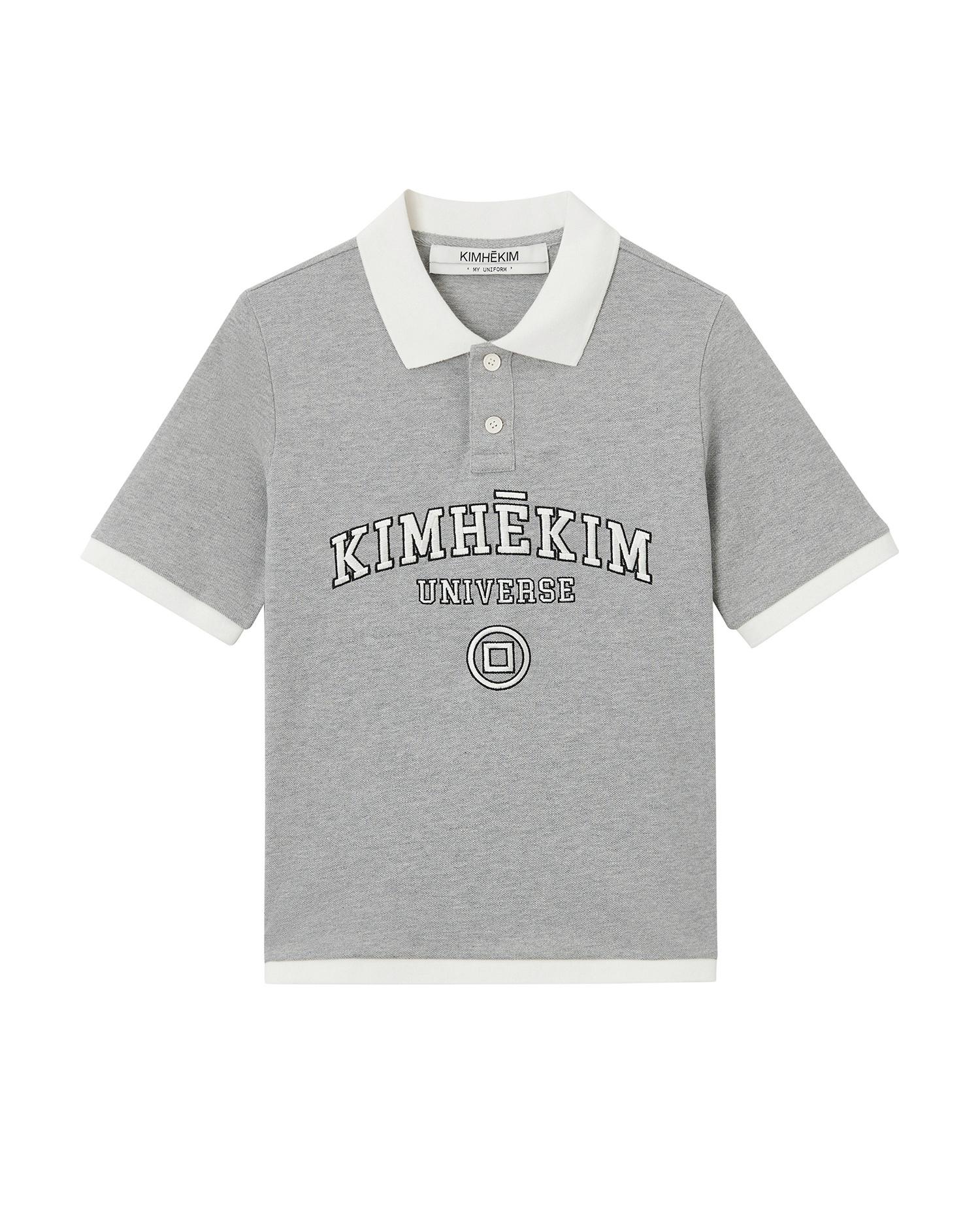 KIMHĒKIM universe polo tee by KIMHEKIM