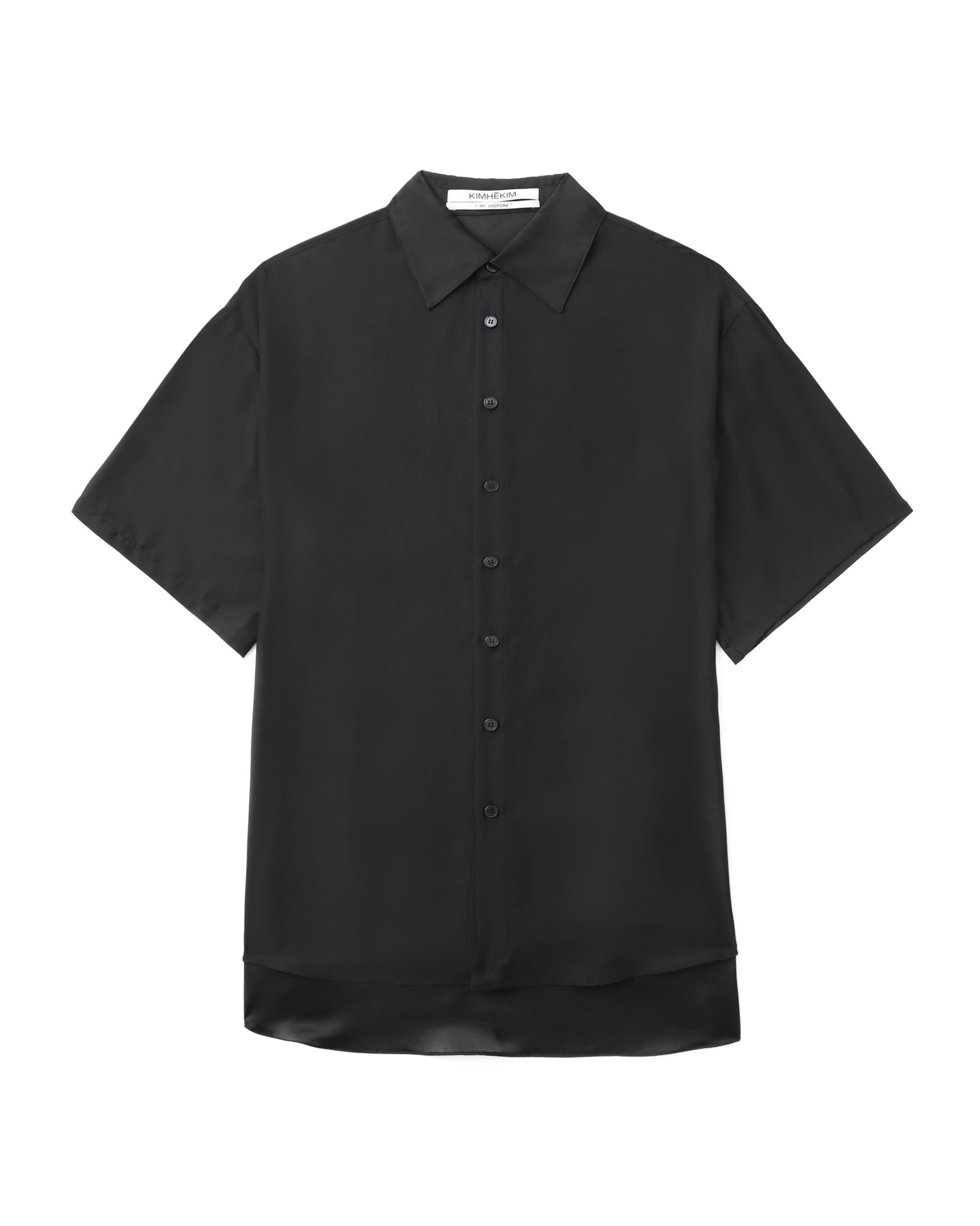 Relaxed short sleeve shirt by KIMHEKIM