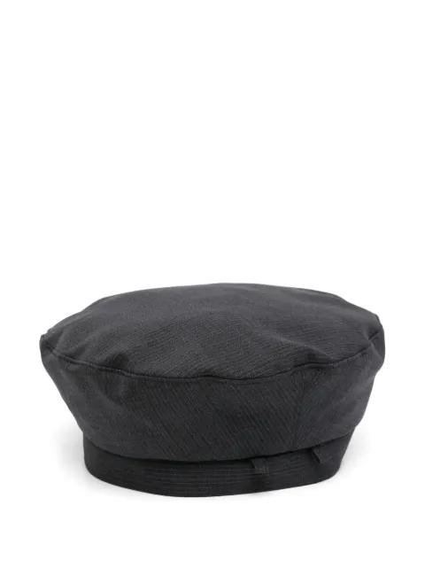 striped beret hat by KIMHEKIM