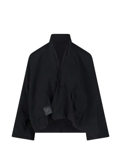 high-neck jacket by KIMO NO-RAIN