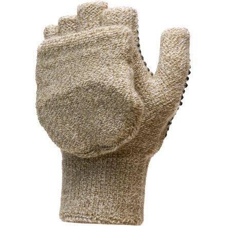 Alyeska Rag Wool Lined Knit Shell 1/2-Finger + Convert Hood by KINCO