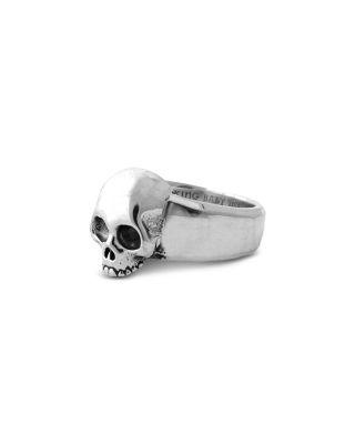 Large Hamlet Skull Ring by KING BABY STUDIO
