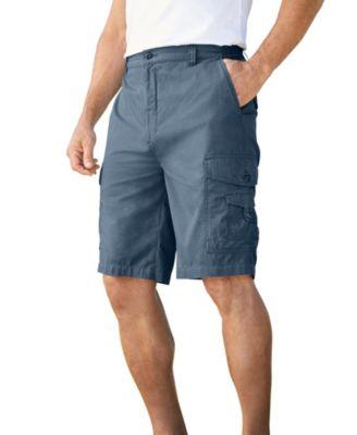 Big & Tall 10" Side Elastic Canyon Cargo Shorts by KINGSIZE