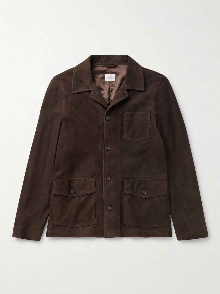 Suede Chore Jacket by KINGSMAN
